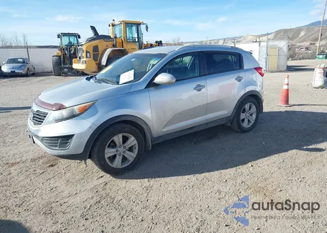 2011 Kia Sportage Lx из США, поврежденный, VIN KNDPB3A26B7050423